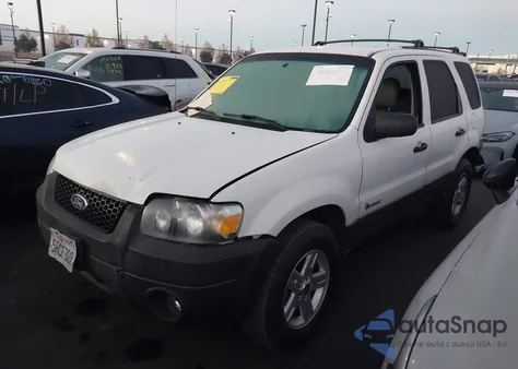 2006 Ford Escape Hybrid z USA, uszkodzony, nr VIN 1FMYU95H26KC28066